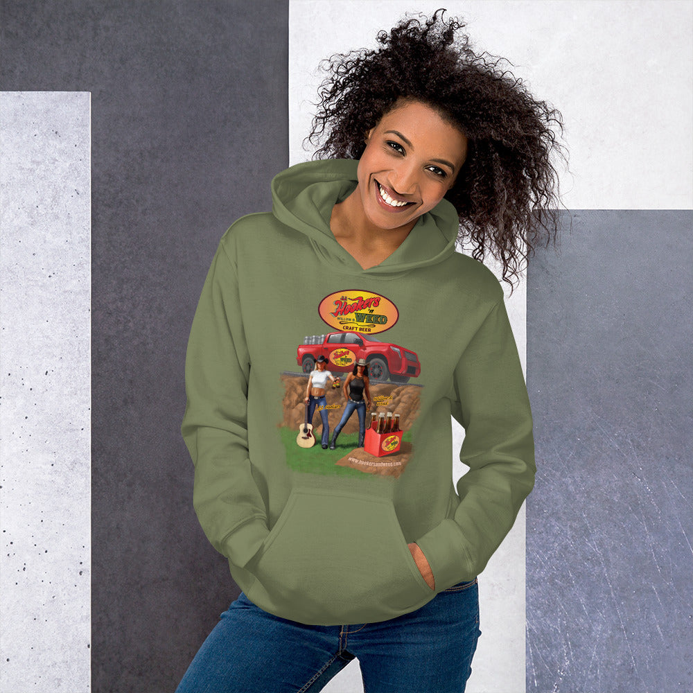 Hookers 'n Weed Unisex Hoodie