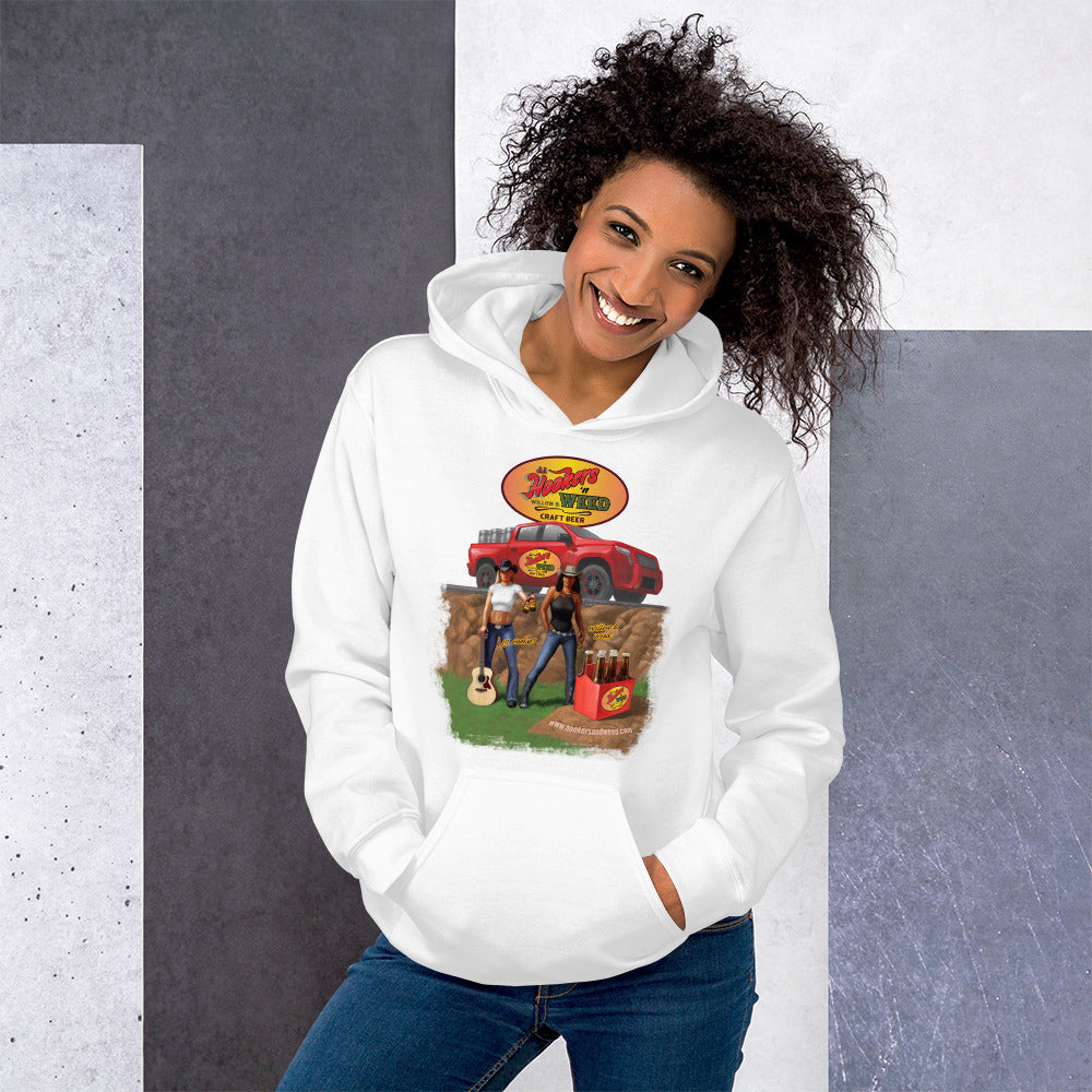 Hookers 'n Weed Unisex Hoodie