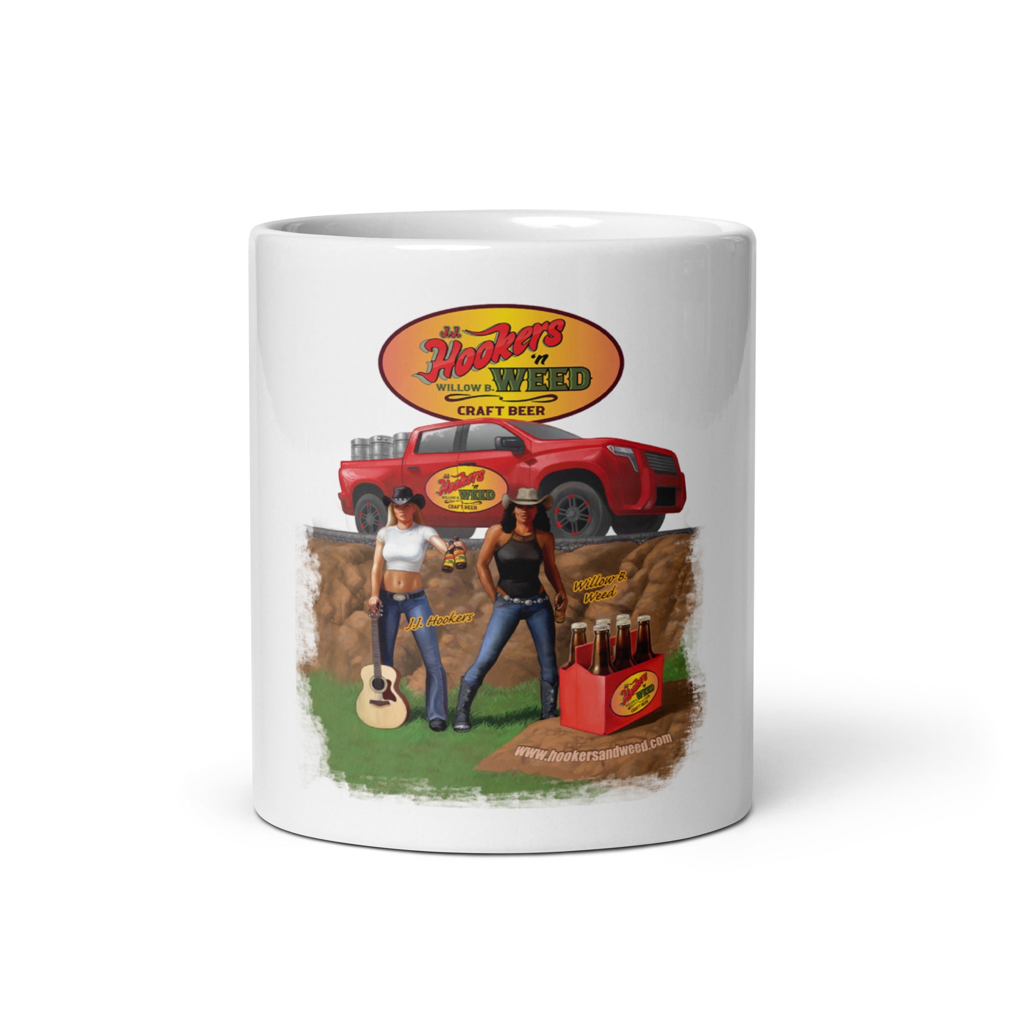 Hookers 'n Weed Coffee Mug