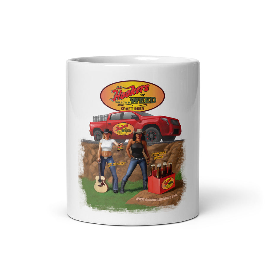 Hookers 'n Weed Coffee Mug